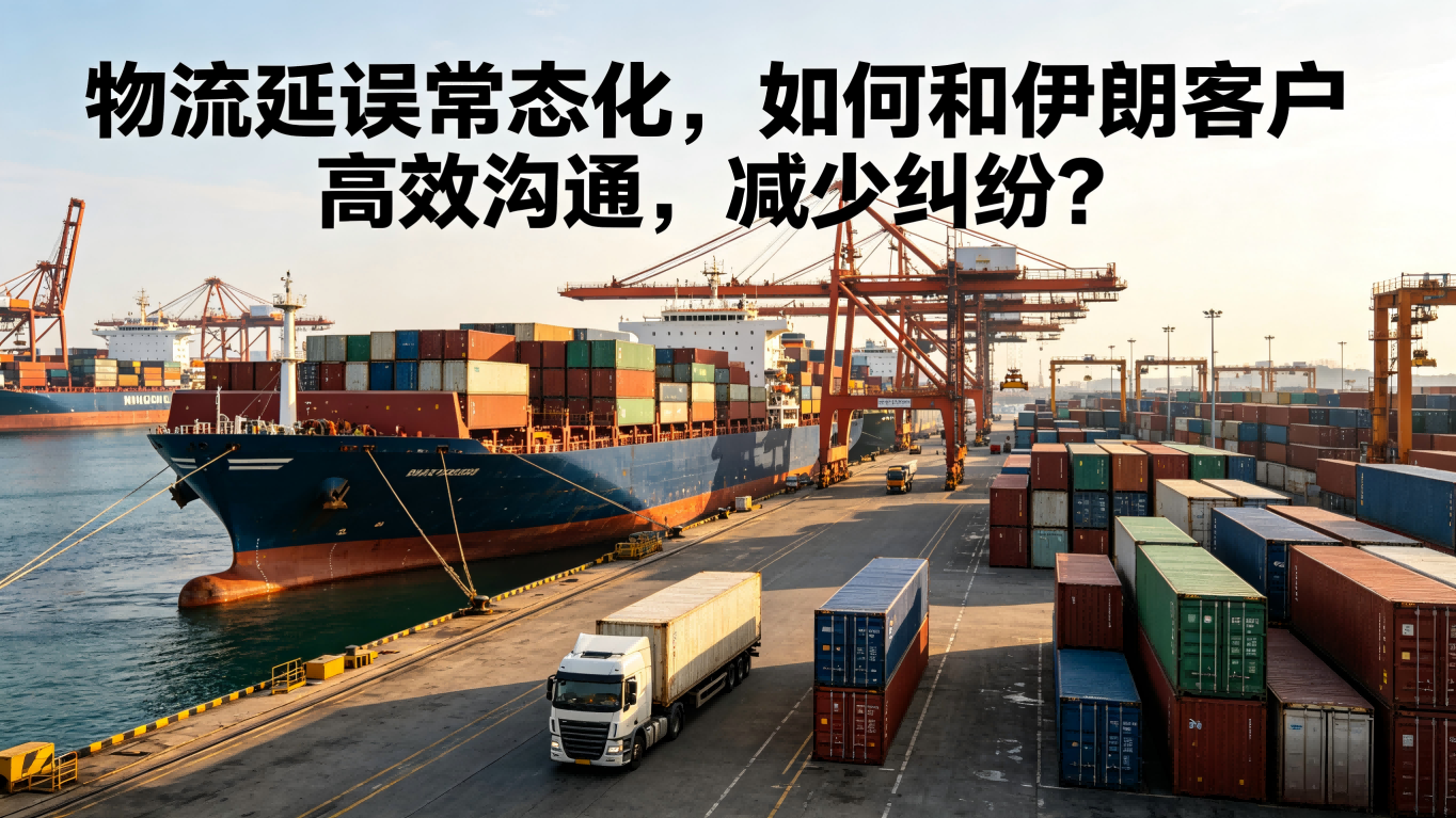 物流延误常态化，如何和伊朗客户高效沟通，减少纠纷？